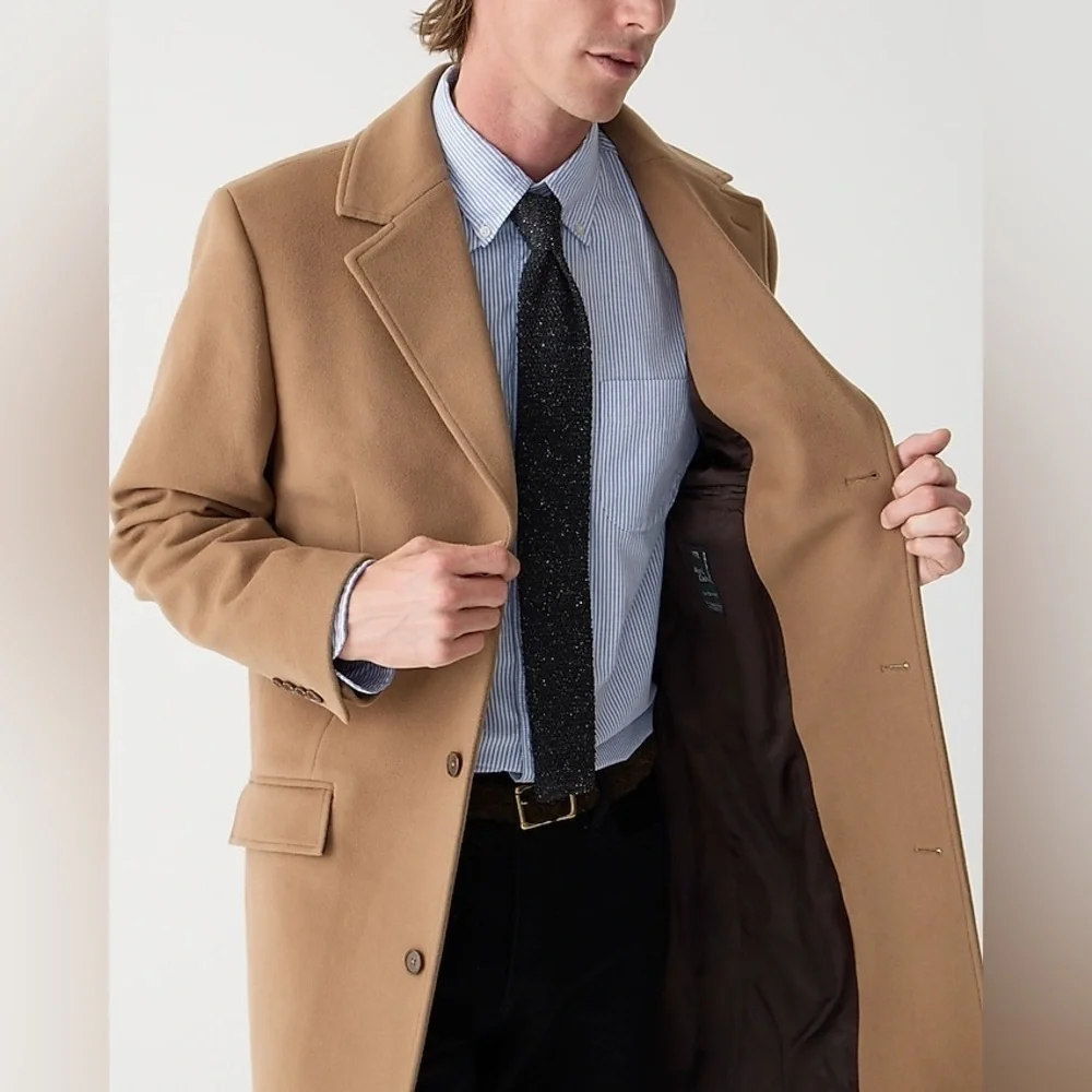 J Crew Ludlow topcoat in wool blend BS469